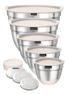 "Best Stainless Steel Mixing Bowls Comparison - YIHONG vs Umite Chef"