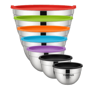 "Best Stainless Steel Mixing Bowls Comparison - YIHONG vs Umite Chef"