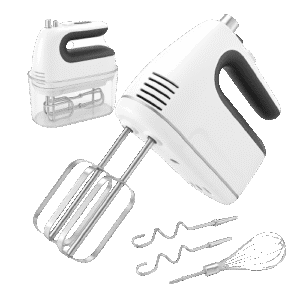 “CBQ electric hand mixer with 400W turbo motor and accessories – best for baking USA”
