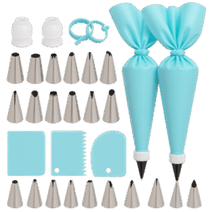 🎂 Best Piping Bags and Tips Set – Reusable Cake Decorating Supplies (USA)